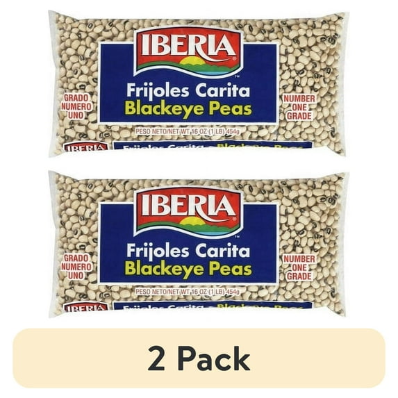 (2 pack) Iberia Blackeye Peas, 16 oz