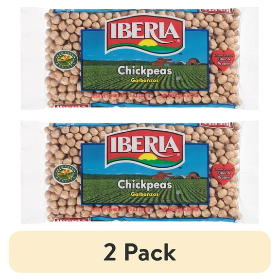 (2 pack) Iberia Chickpeas, 12 oz