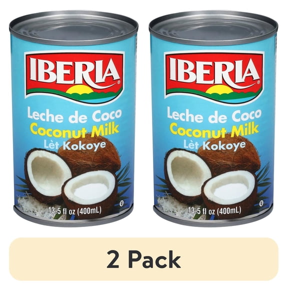 (2 pack) Iberia Coconut Milk 13.5 fl oz