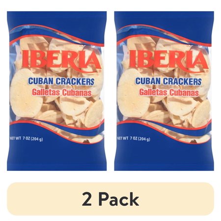 (2 pack) Iberia Cuban Crackers 7 oz