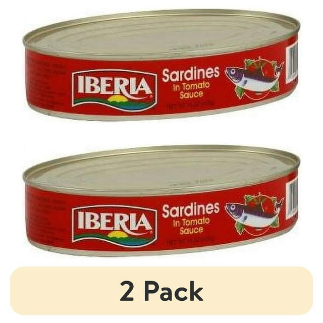 (2 pack) Iberia Oval Sardines In Tomato Sauce