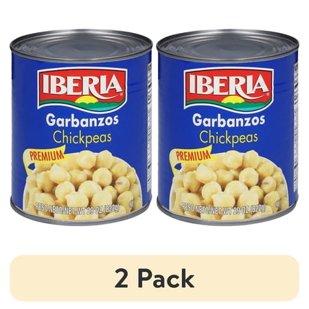 (2 pack) Iberia Premium Garbanzos Chickpeas 29 oz
