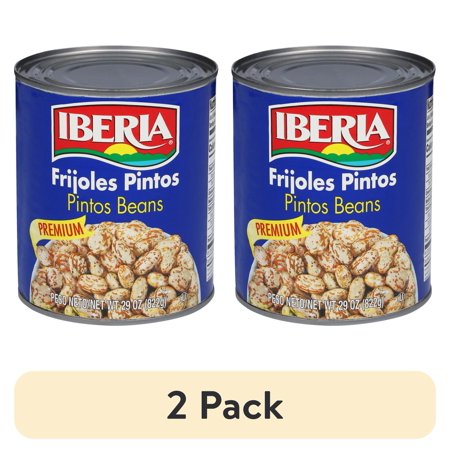 (2 pack) Iberia Premium Pintos Beans 29 oz