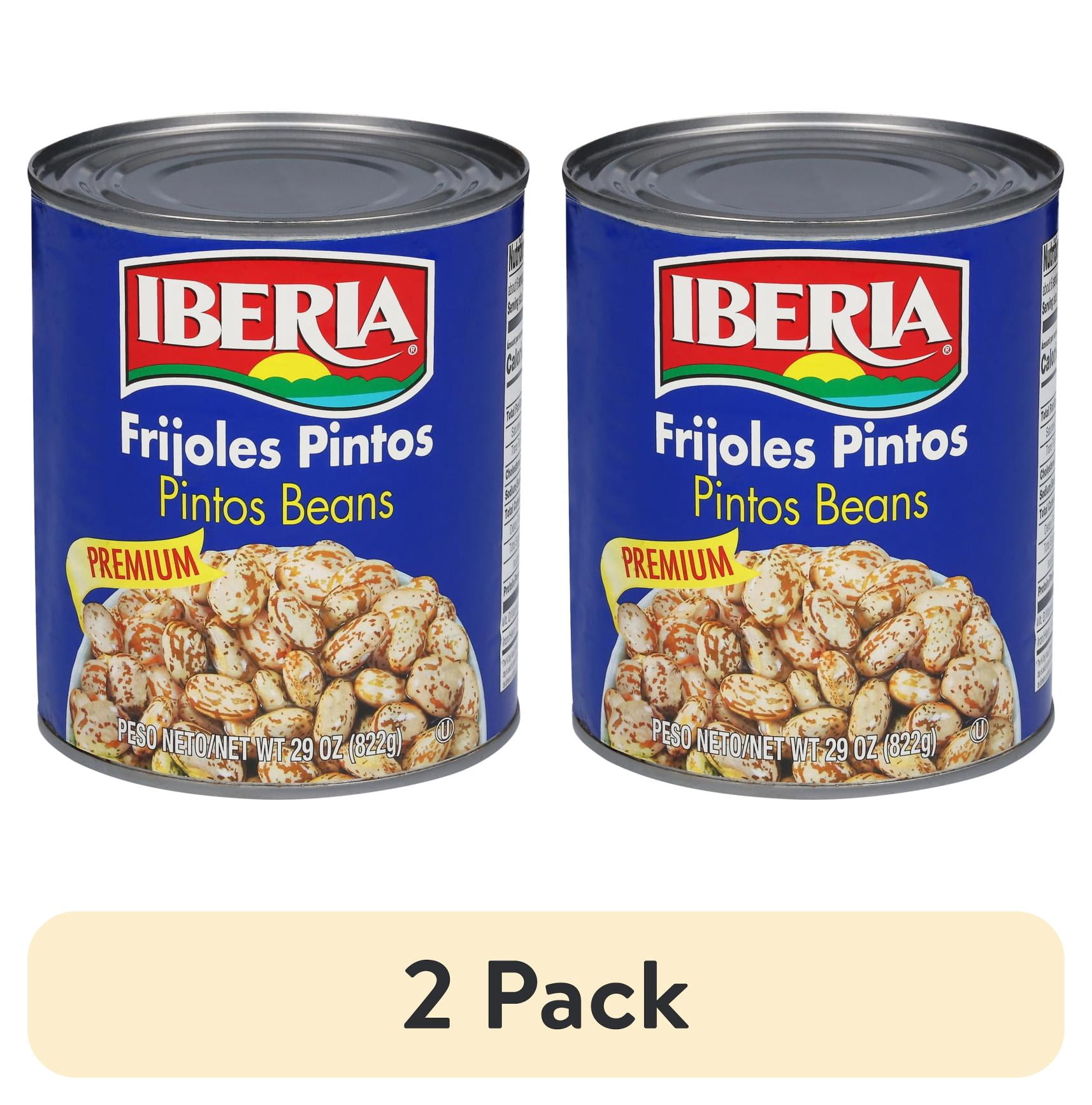 (2 pack) Iberia Premium Pintos Beans 29 oz