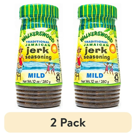 (2 pack) Iberia Ww Mild Jerk Seasoning 10 Oz