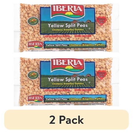 (2 pack) Iberia Yellow Split Peas, 12 oz