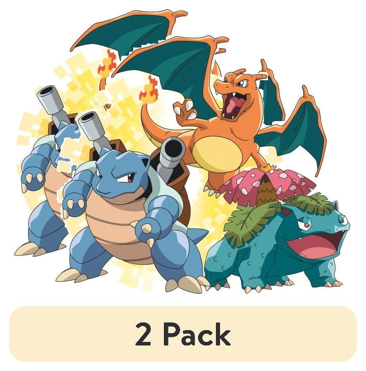 (2 pack) Iconic Pokemon Wall Decals