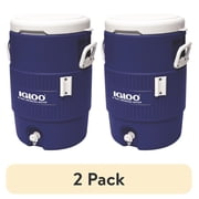 2 pack Igloo 5 Gallon Heavy-Duty Beverage Cooler, Blue