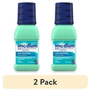 (2 pack) Imodium A-D Liquid Anti-Diarrheal Medicine, Mint Flavor, 8 fl. oz