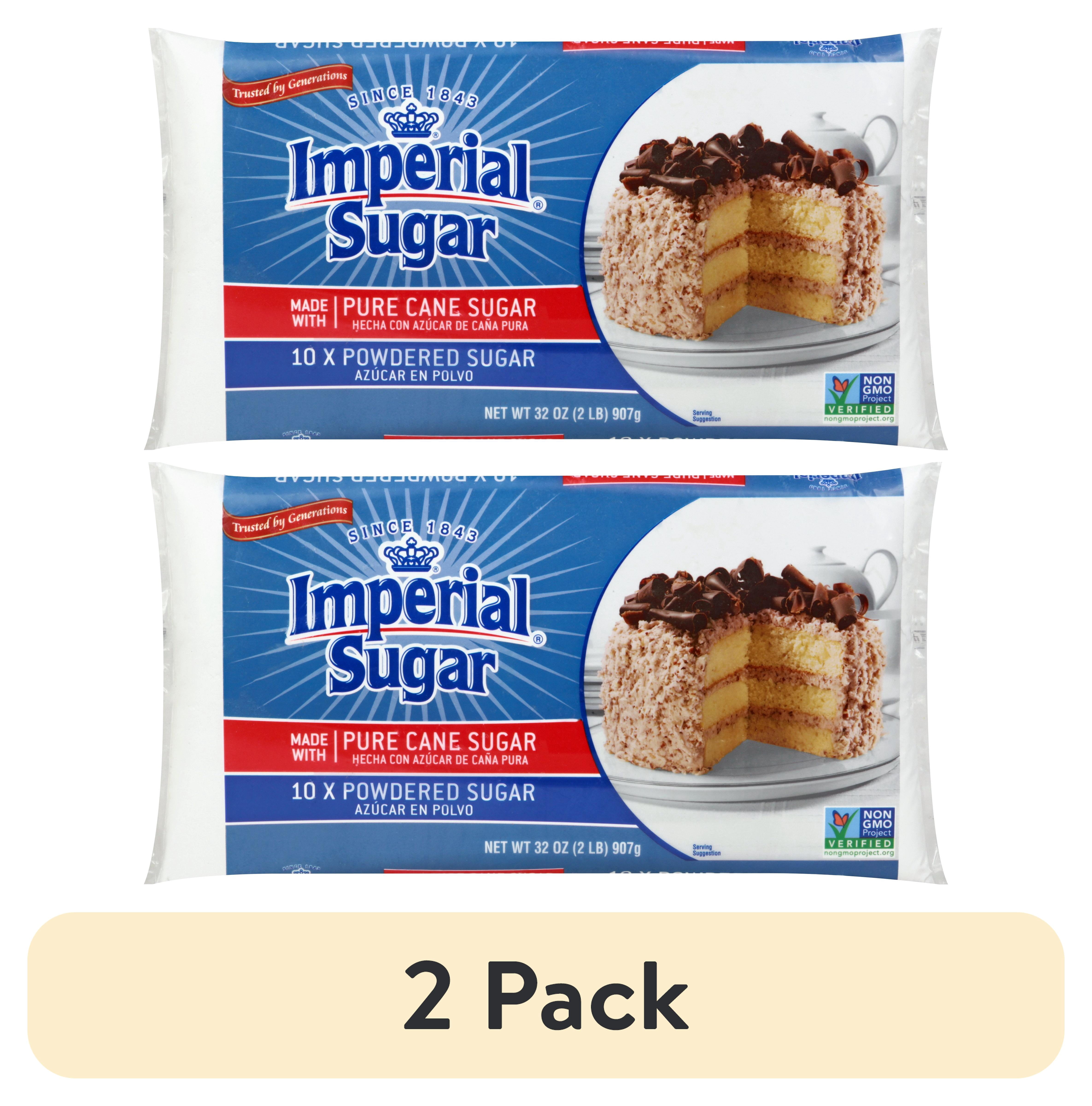(2 pack) Imperial Sugar 10X Powdered Sugar, 32 oz