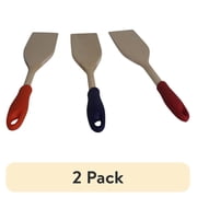 (2 pack) IMUSA 12in Wood Paddle with Silicone Grip, Large