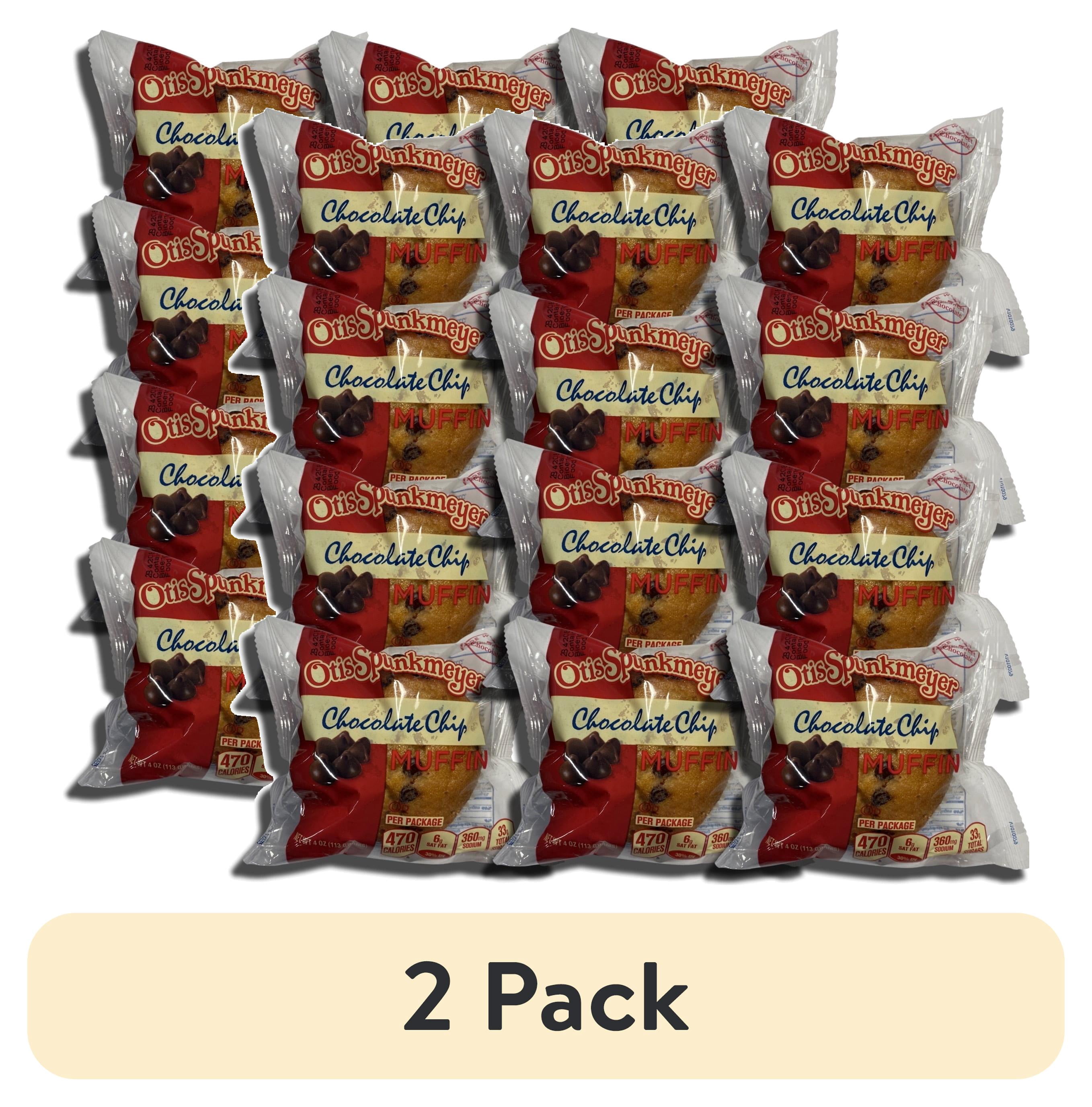3 pack) Individually Wrapped Chocolate Chip Muffins by Otis