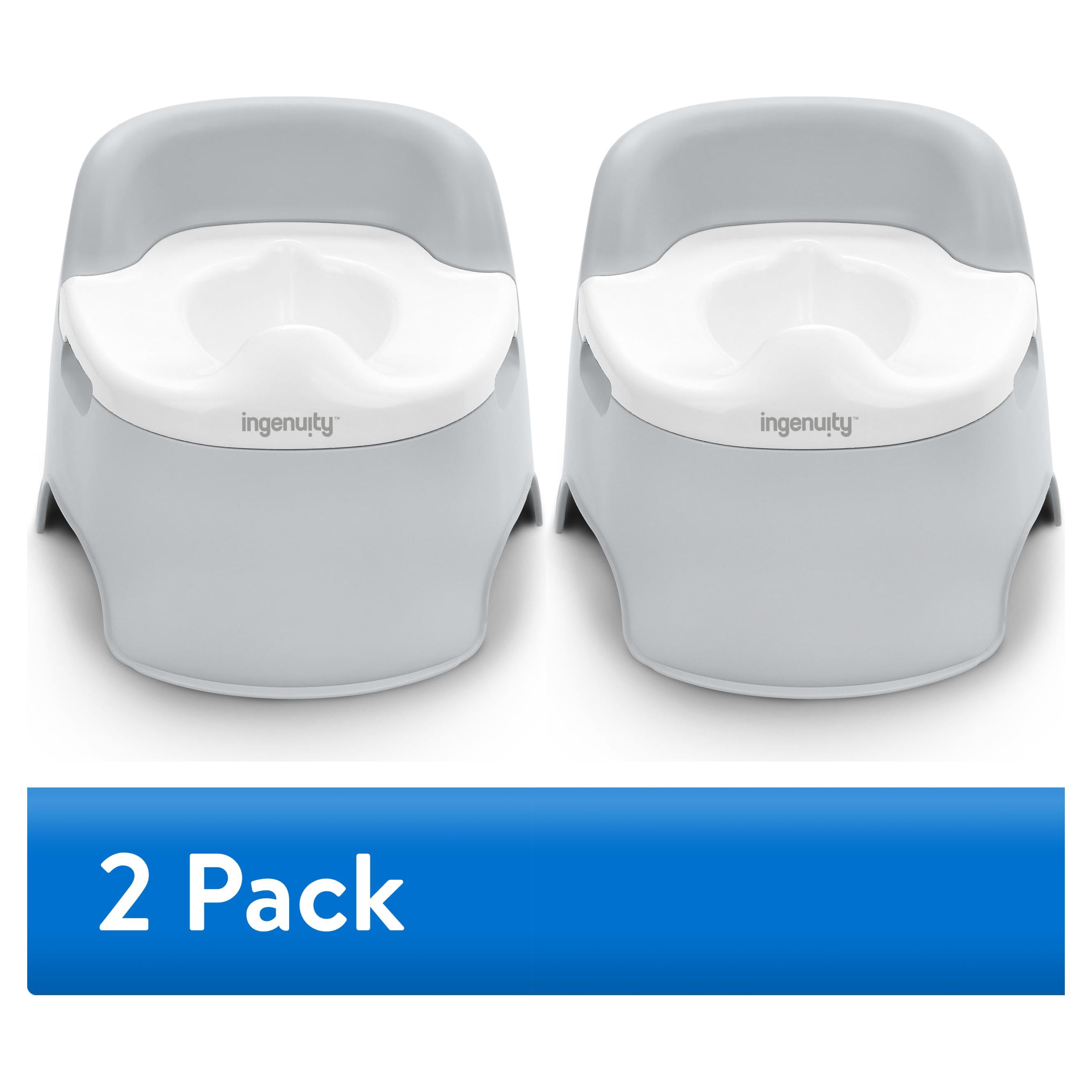 (2 pack) Ingenuity Full Comfort Toddler Training Potty