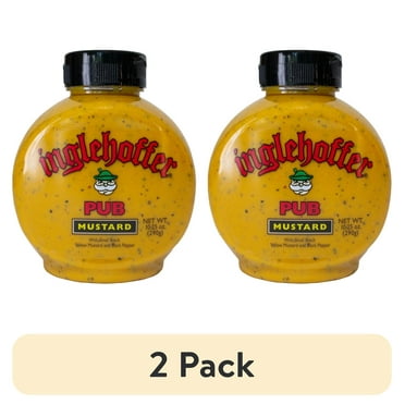 (2 pack) Inglehoffer Classic Pub Mustard, 10.25 oz