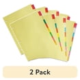 thumbnail image 1 of (2 pack) Universal Insertable Tab Index, 8-Tab, 11 x 8.5, Buff, 24 Sets -UNV20840, 1 of 6