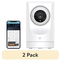 2-Pack Instachew Purrsight 360 Deg. 1080p Smart Pet Camera only