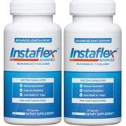 2 pack Instaflex Advanced Joint Support Supplement - Turmeric, Resveratrol, Boswellia Serrata Extract, BioPerine, UC-II Collagen- 30 Count