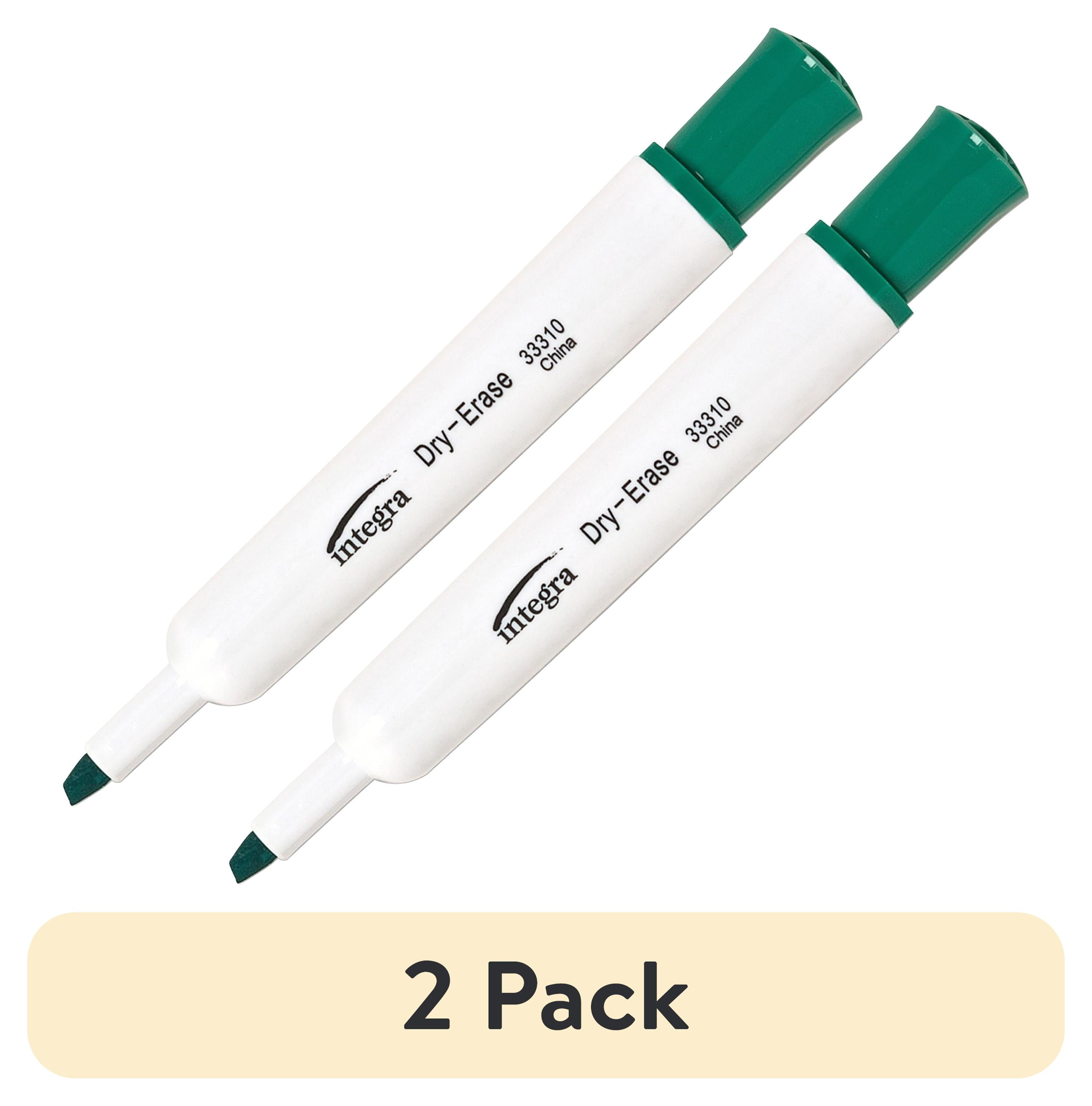 (2 pack) Integra, ITA33310, Chisel Point Dry-erase Markers, 12 / Dozen