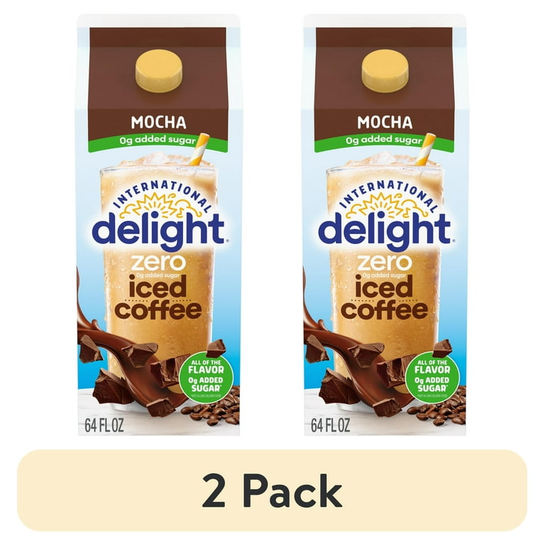 2 pack) International Delight Zero Ready to Drink 0g Added Sugar
