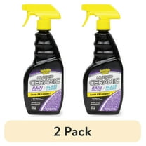 (2 pack) Invisible Glass 92183 Hybrid Ceramic Rain Repellent and Glass Cleaner Cleans and Protects Car Windows and Windshields with Long-Lasting Water-Repellent Si02 Technology, 16 Fl Oz, Pack of 1