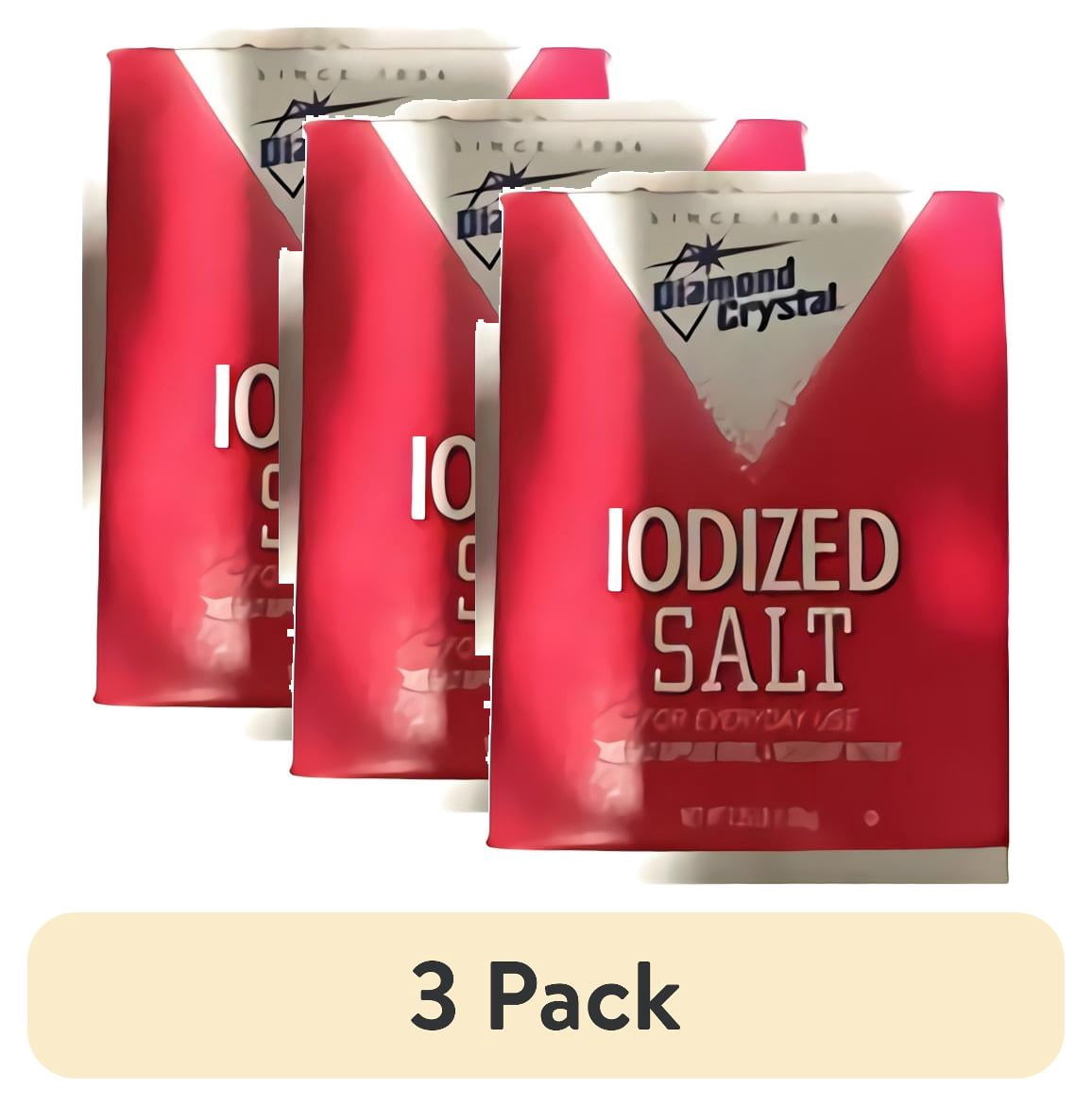 (2 pack) Iodized Salt , 2.25 Pound (Pack of 2) - Walmart.com