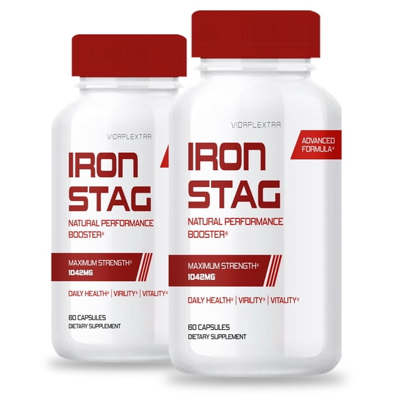 (2 pack) Iron Stag Capsules - IronStag Capsules