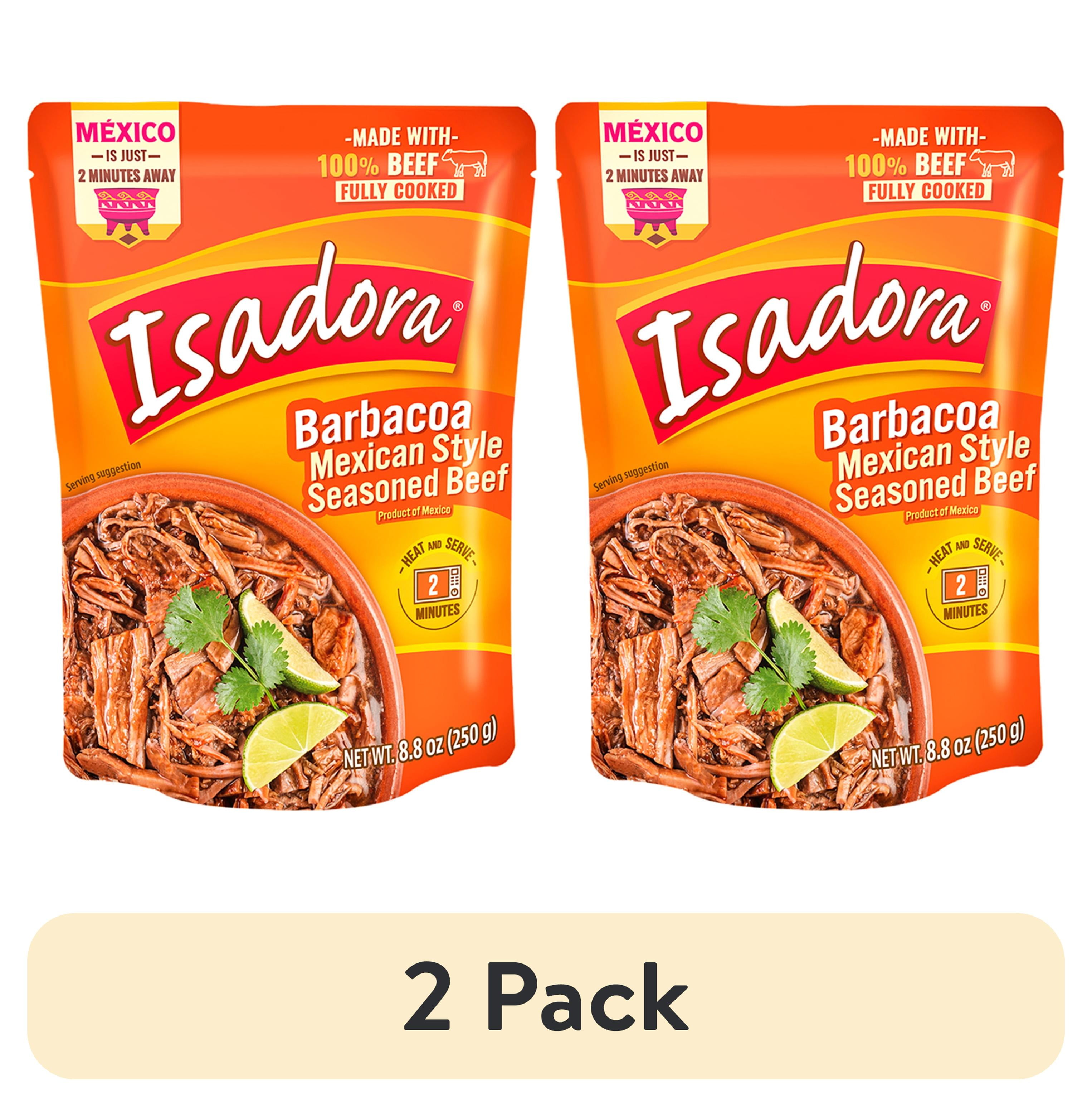 (2 pack) Isadora Barbacoa Mexican Style, 15 oz