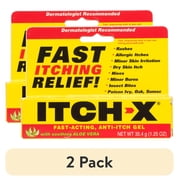 2 pack Itch-X Fast-Acting Anti-Itch Gel