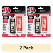 (2 pack) J B Weld J-B Weld 8281 Professional Size Steel Reinforced Epoxy Dark Grey - Hardener and Steel Pack - 10 oz