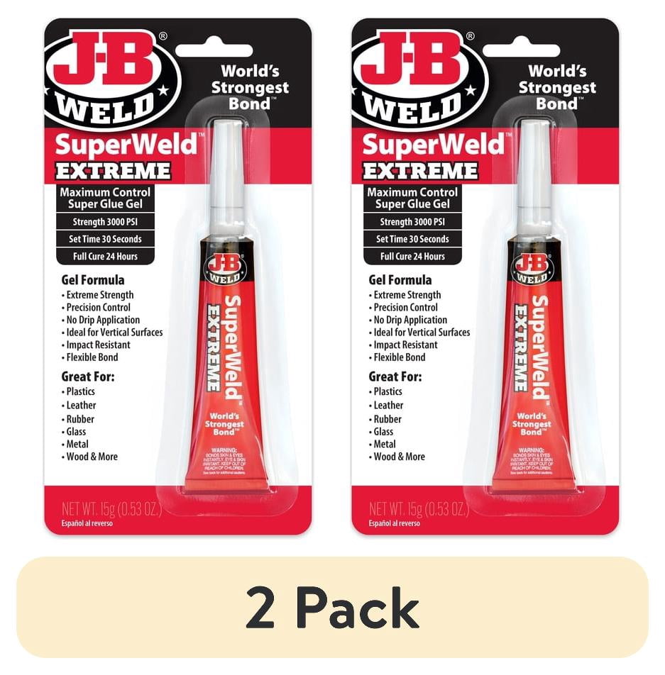 J-B Weld Superweld Extreme Instant Adhesive Glue 1 Hour Dry Time