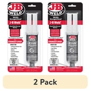 2 pack J-B Weld Syringe 25 Ml Epoxy