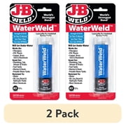 2 pack J-B Weld Water Weld Epoxy Putty Stick - 2 oz. White