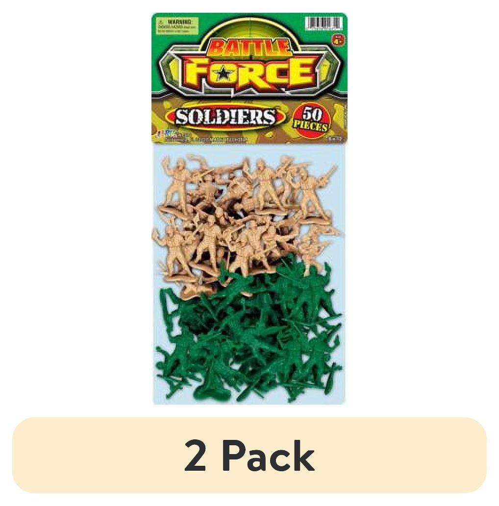 (2 pack) JA-RU - Team Xtreme Soldiers Plastic Army Men Set - 50 Pieces ...
