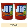 thumbnail image 1 of (2 pack) JIF Family Size Creamy Peanut Butter In A Tin Value Pack | 4 Pound Can | Pack of 2, 1 of 7