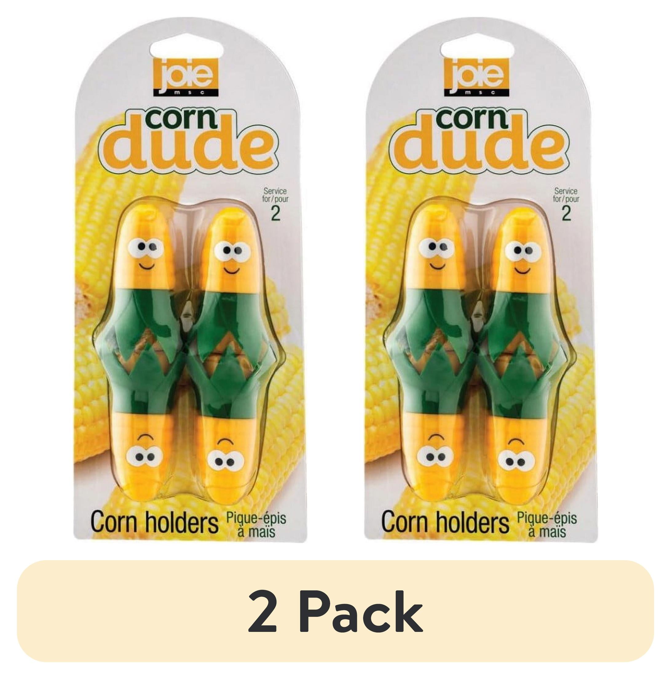 (2 pack) JOIE Corn Dude Holders 4pk