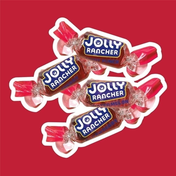 2 pack JOLLY RANCHER Awesome Reds Assorted Fruit Flavored Hard Candy Bag, 11.2 oz