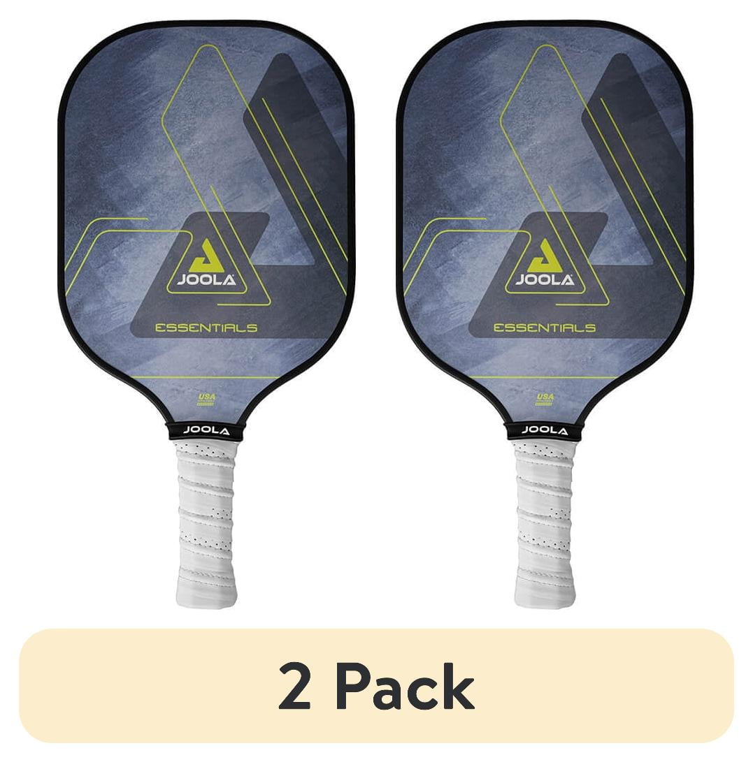 (2 pack) JOOLA Essentials Pickleball Paddle, Blue, 8.2oz weight, 15.5" Length, USAPA Approved