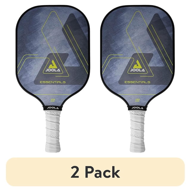(2 pack) JOOLA Essentials Pickleball Paddle, Blue, 8.2oz weight, 15.5 ...