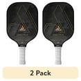 thumbnail interactive-video image 1 of (2 pack) JOOLA Essentials Pickleball Paddle, Fiberglass, USAPA Approved, Black, 1 of 9
