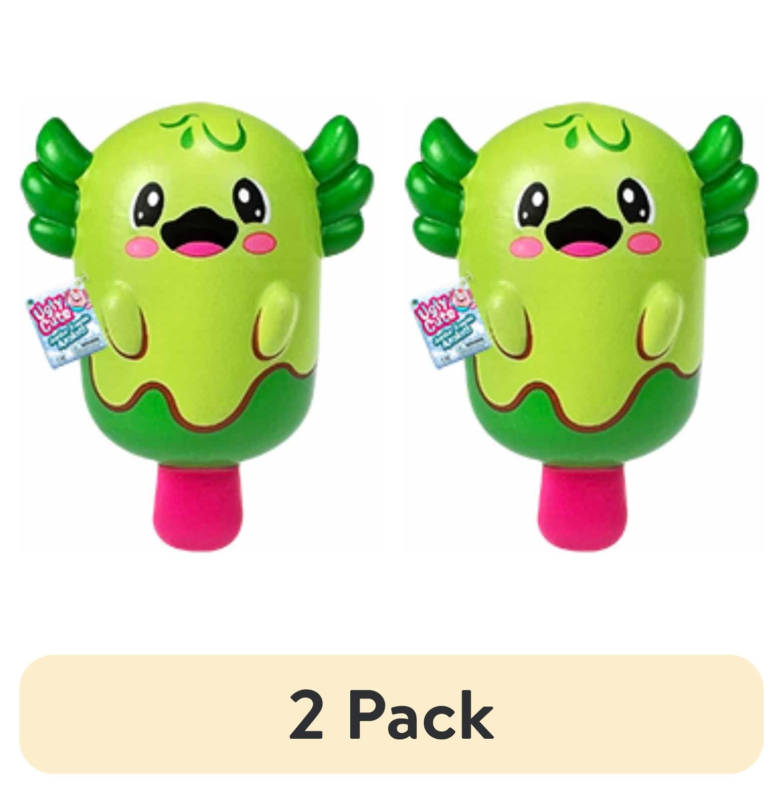 2 pack) Ja-Ru Ugly Cute Jumbo Foam Axolotl Friend 1 Piece Novelty