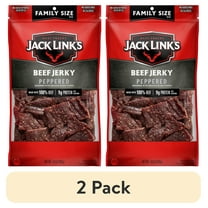 (2 pack) 10 Ounce Jack Link's Beef Peppered Jerky 1/1 Count