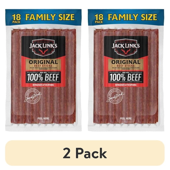 (2 pack) Jack Links Original Beef Stick 14.4 oz. Bagged