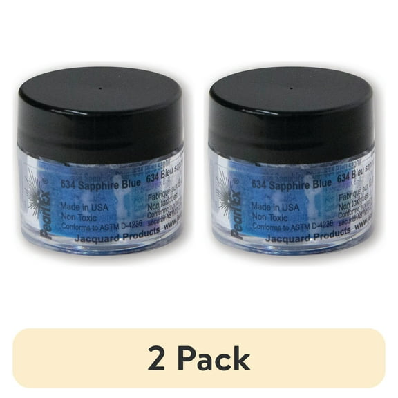 (2 pack) Jacquard Pearl Ex Pigment, 3g, Sapphire Blue