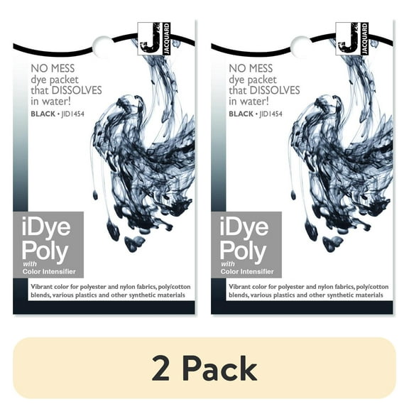 Jacquard iDye Poly - Synthetic Fabric Dye - Black