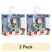 (2 pack) Jada Toys Disney Toy Story 2.5" Single pack Die-Cast Figures(Woody, Buzz Lightyear, Lotso, and Alien)