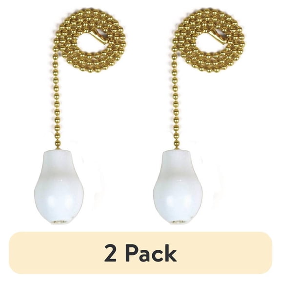 (2 pack) Jandorf Ceiling Fan and Light Pull Chain