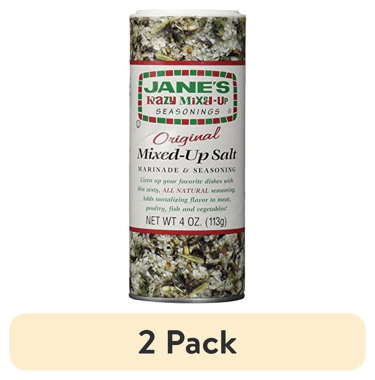 (2 pack) Jane's Krazy Original Mixed-Up Salt, 4 oz - Walmart.com