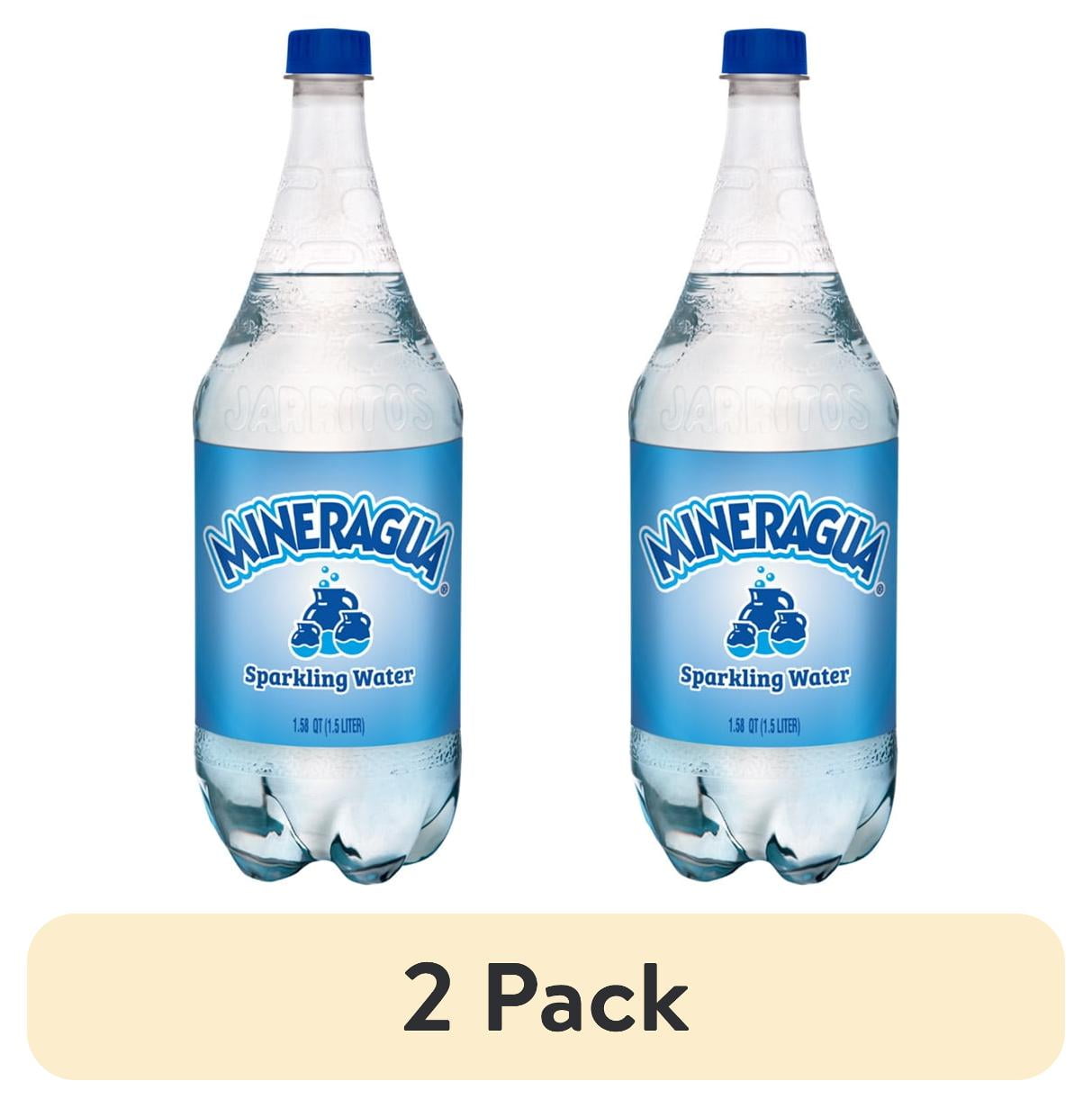 (2 pack) Jarritos Mineragua Sparkling Water, 1.58 Qt