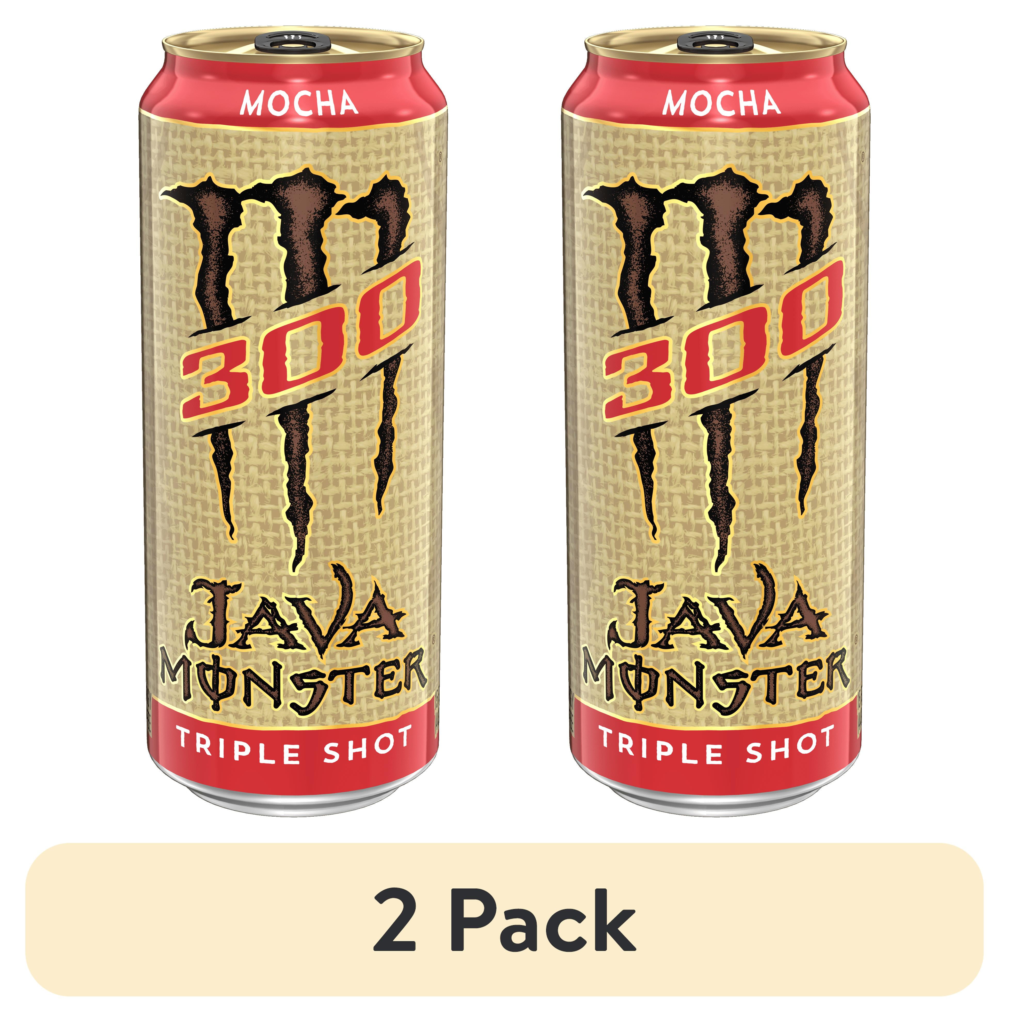 mocha  2 pack) Java Monster, 300 Mocha, Coffee + Energy Drink, 15 fl oz