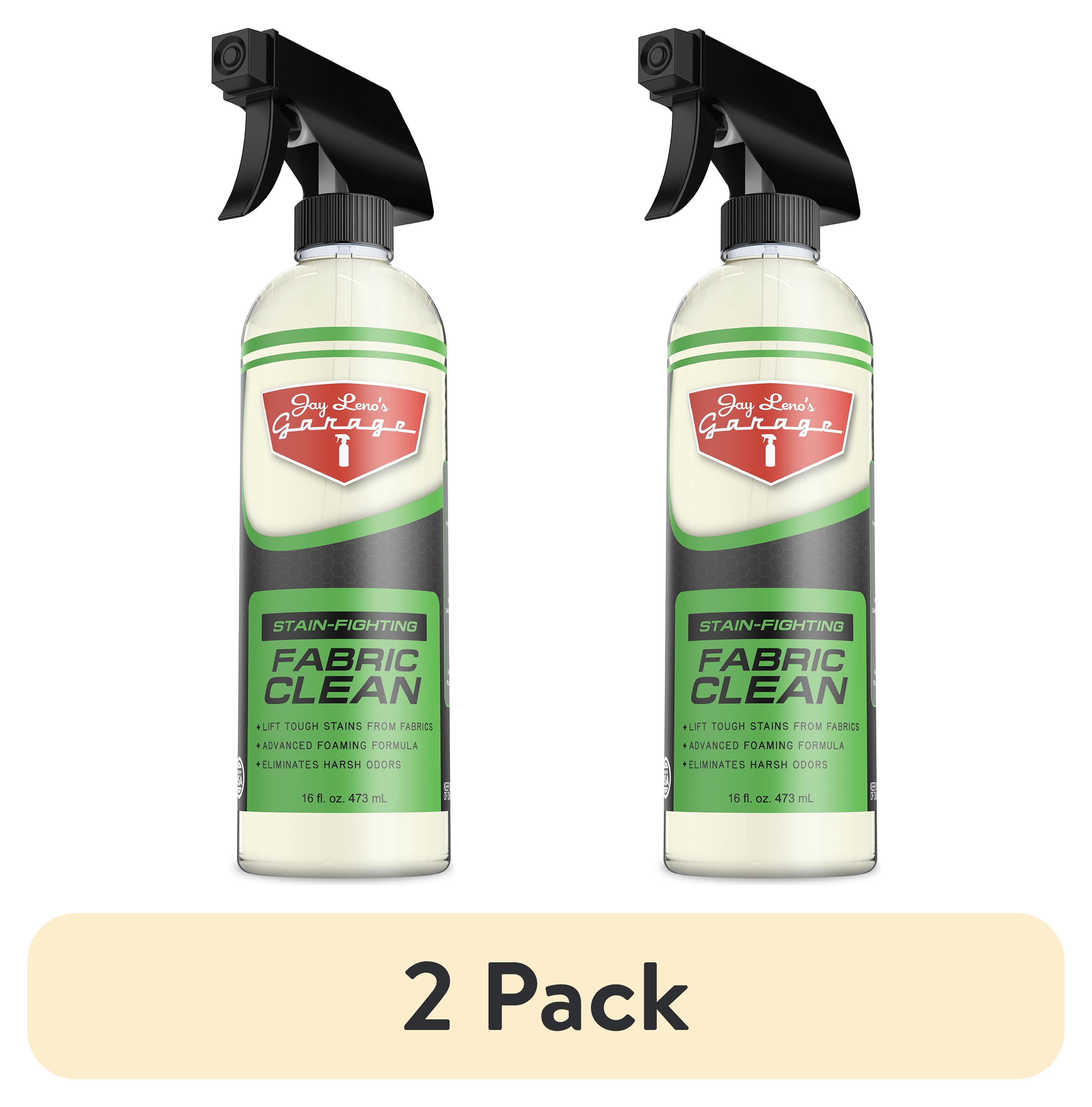 (2 pack) Jay Leno's Garage Fabric Clean (16 oz) - Cleans Car Cloth, Carpet, Upholstery, and More